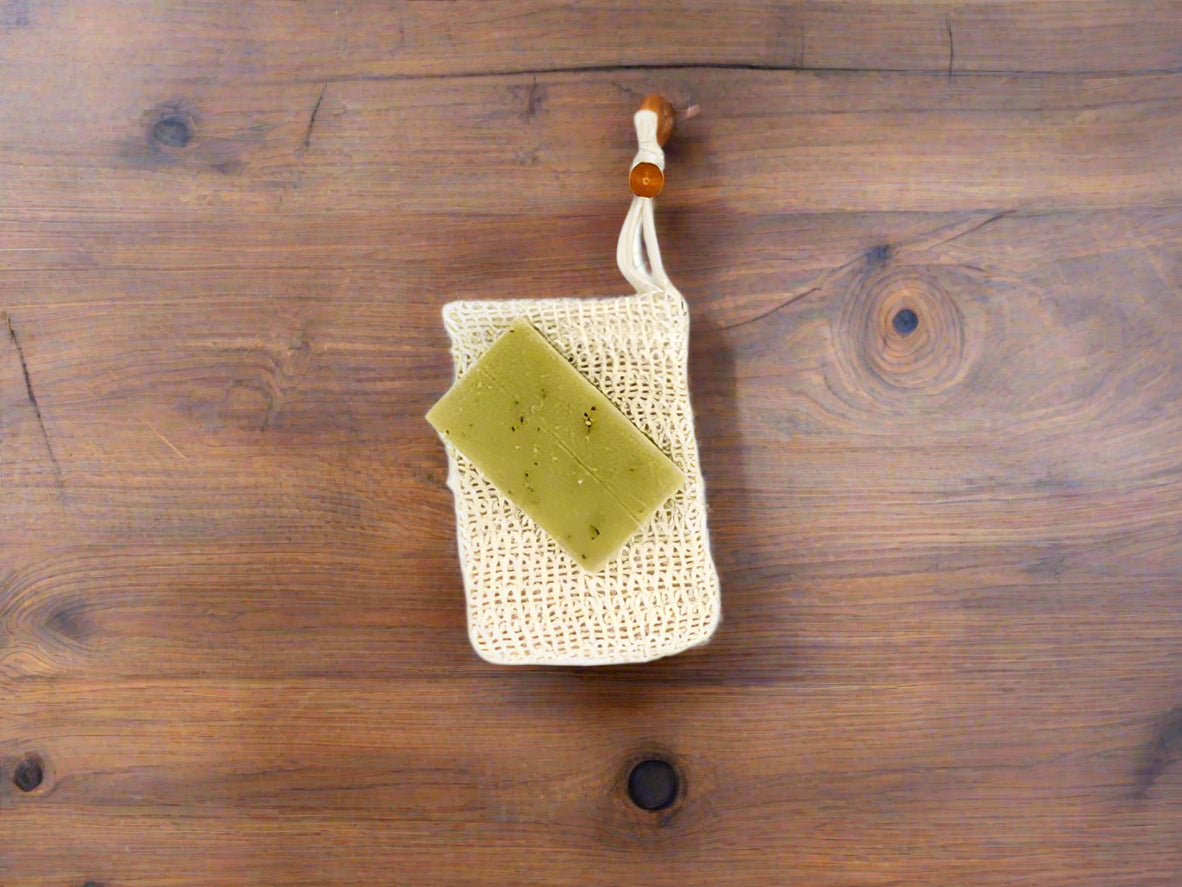 Sisal Soap Pouch
