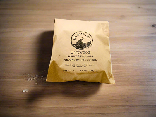 Driftwood organic bar soap