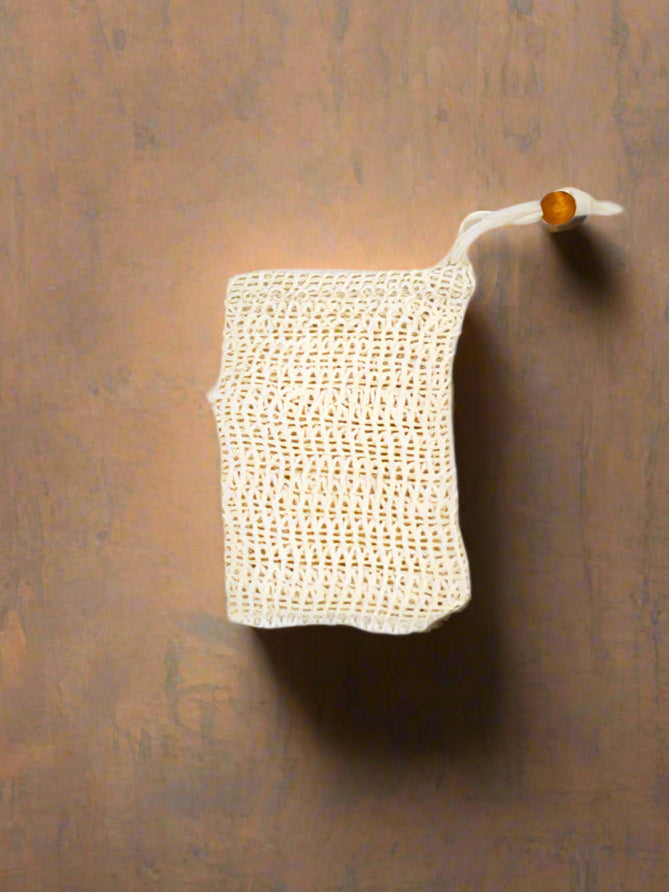 Sisal Soap Pouch