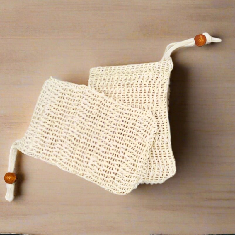 Sisal Soap Pouch