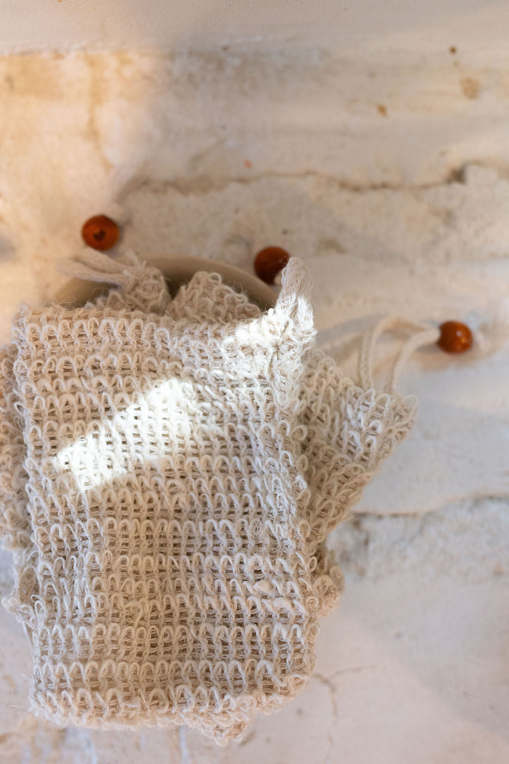 Sisal Soap Pouch